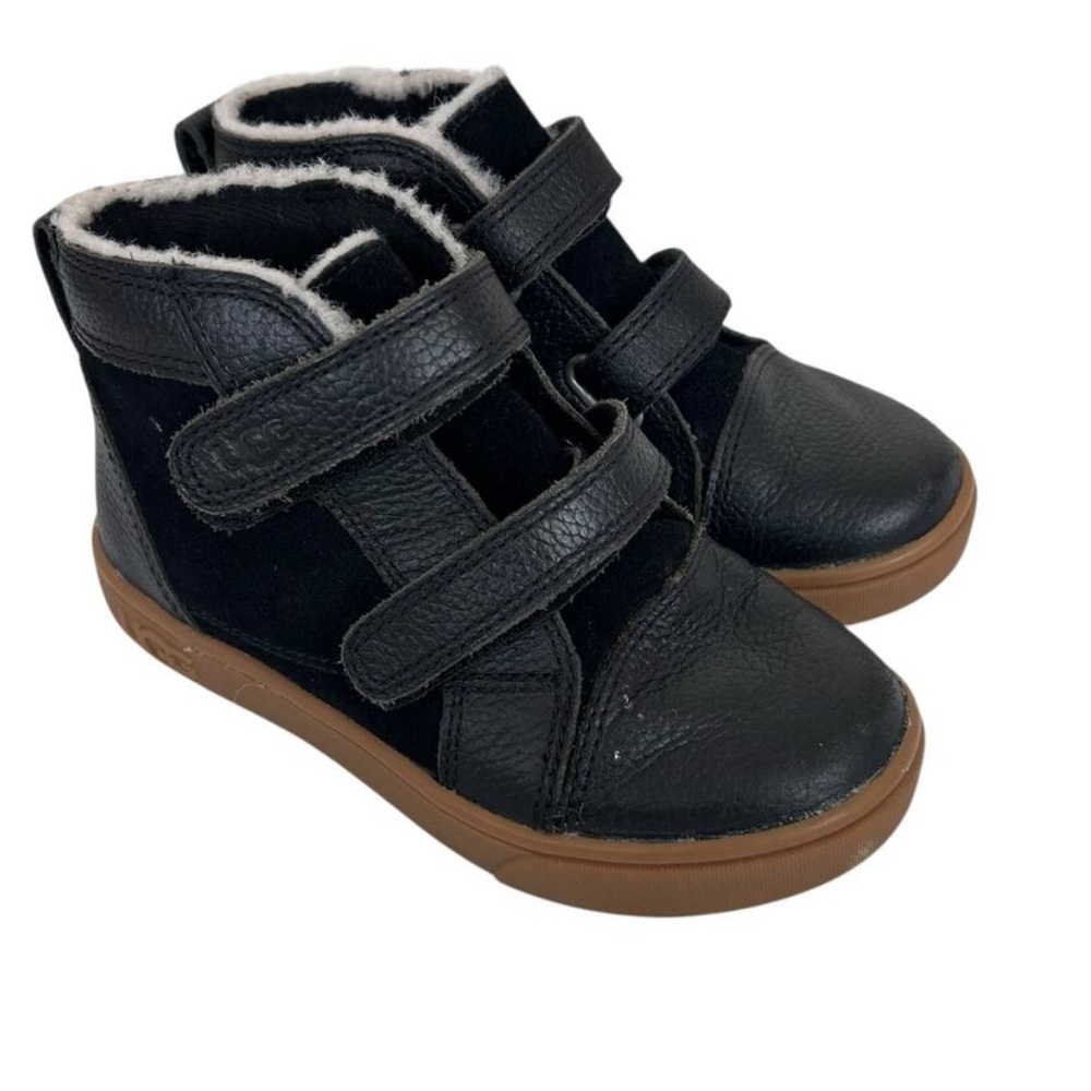 UGG Black Rennon II Leather Boots / Hightop Sneaker Sz
10 Toddler - Picture 10 of 10